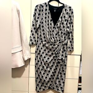 White House Black Market wrap dress